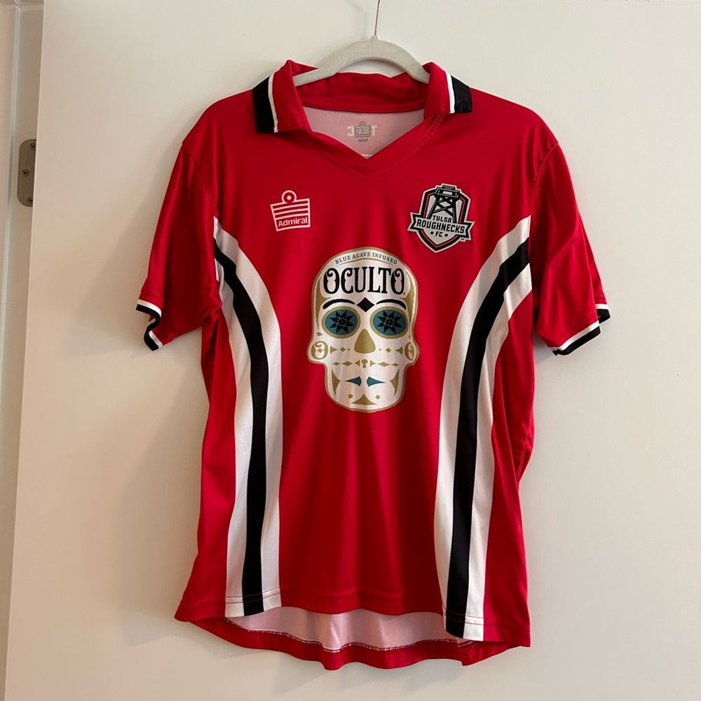 2016 Tulsa Roughnecks FC Third Kit custom number rare